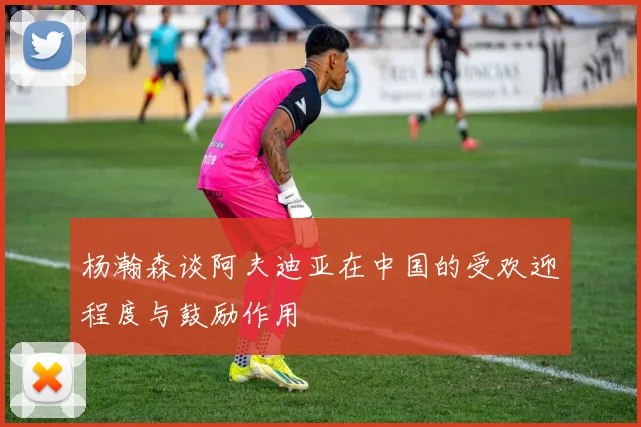 杨瀚森谈阿夫迪亚在中国的受欢迎程度与鼓励作用